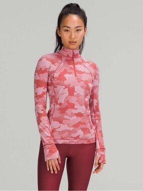 Lululemon Its Rulu Run Half-Zip Long Sleeve Pullover